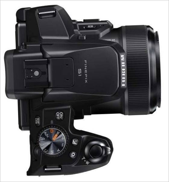 A câmara sem espelho FUJIFILM FinePix S1 - controla